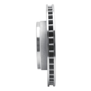 Dodge Nitro Brake Rotor (1) - Front Right - R1 Concepts - Drilled & Slotted - Silver - `07-`12